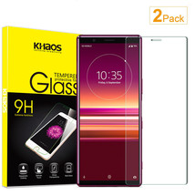 2-Pack For Sony Xperia 5 Tempered Glass Screen Protector - £14.15 GBP