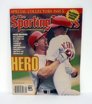 Sporting News Mark McGwire Hero Cover w/62 Home Run Poster 9/23/98 Magazine - £2.56 GBP