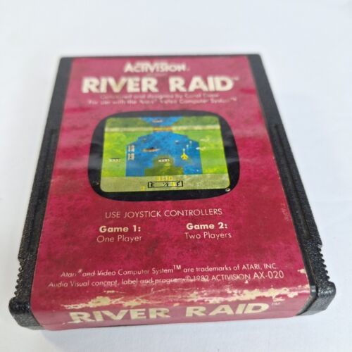 River Raid (Atari 2600, 1982) Cartridge Only - $24.74