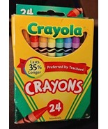 Crayola  Crayons 24 Colors Back to School 2014, 24 Ct (52-3024)Retired D... - $9.85