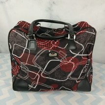 Gloria Vanderbilt Floral And Geometric Print Weekender Duffle Bag VTG 18... - $28.01