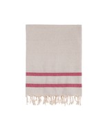 Bello Turkish Beach Towel, Tripolis Linen Red, Handwoven Peshtemal, 39 x... - $27.95