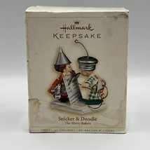 Hallmark ~2006~ Snicker &amp; Doodle ~ The Merry Bakers ~ Keepsake Ornament ~Htf~ - £27.14 GBP