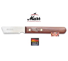 Mars 325 &quot;Terrier&quot; Coarse Stripping Knife Knive Dog Hair Coat Carding Stripper - £24.04 GBP