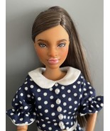 OOAK Barbie doll Repaint Custom Art Doll, with Handmade Vintage Dress - £77.05 GBP