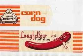 12 Bagcraft NOS Hamburger Hot Dog French Fry BBQ Bags  - $23.76