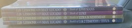 Life Lessons with Max Lucado 4-Book Lot Inspirational Bible Study Series PB - £21.66 GBP