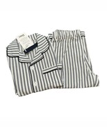 Petite Plume Kids&#39; Ticking Stripe Pajama Set Navy French Size 8 New  - $59.54 CAD