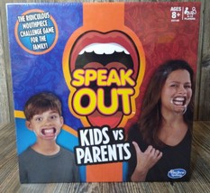 Speak Out Kids Vs Parents Game Family Fun Game Night Party 4-10 Players Hasbro - £8.48 GBP