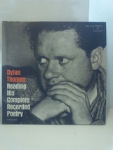 DYLAN THOMAS: READING HIS COMPLETE RECORDED POETRY - vinyl lps AUTHOR&#39;S ... - $23.71