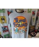 Looney Tunes Toon Squad Space Jam Gray T Shirt L - £7.78 GBP