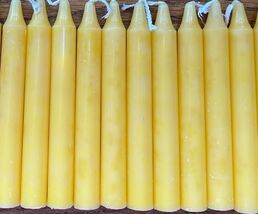 10 Yellow Chime (Mini) Ritual Spell Candles! - $4.90
