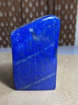 420gm Self Standing Geode Lapis Lazuli Lazurite Free form tumble Crystal - $54.45