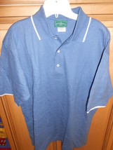 OUTER BANKS MENS POLO GOLF COLLARED SHIRT WEDGWOOD BLUE SMALL GOLF  - $65.58 MXN