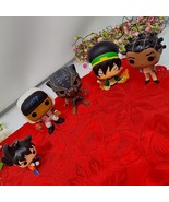 5X Funko Pop Loose Mixed Lot Goku Cam Newton Blk Panther Orange New Black - $42.07 CAD