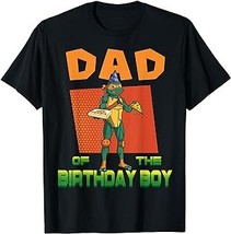 x Teenage Mutant Ninja Turtles - Mikey Daddy of the Birthday Boy Pizza T... - £12.59 GBP+