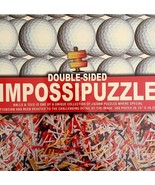 Puzzle Impossipuzzle 2013 Double Sided NEW SEALED Golf Theme 550 Piece G... - $47.18 CAD