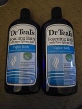 2 Dr Teal&#39;s Foaming Bath Vapor Bath 24 Oz (E11) - £19.09 GBP