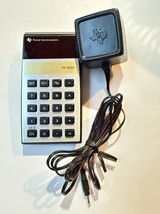 Vintage Texas Instruments TI-1000 Calculator w/ Original AC 9180 Adapter... - $20.00