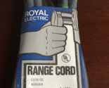 Royal Electric 4ft Range Cord Conductor Sizes 2 #6 / #8-Brand New-SHIPS ... - $16.71