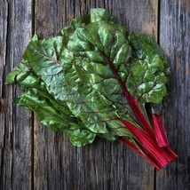 250 Ruby Red Swiss Chard Seeds Non-Gmo / Heirloom Fresh From US - £7.45 GBP