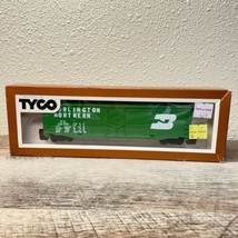 TYCO Burlington Northern 100024 50&#39; Plug Door HO Scale Box Car Train Vintage - £7.74 GBP