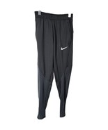 Nike Black Athletic Jogger Pants Zip Ankle (Youth Size Medium) with Gray - £18.53 GBP