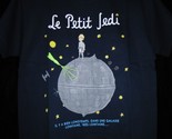 TeeFury Star Wars YOUTH XL &quot;Le Petit Jedi&quot; Little Prince Mash Up Shirt NAVY - £10.22 GBP