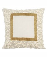 Ivory Throw Pillow Covers 16&quot;x16&quot; Silk, Essence Of Pearl - $882.82 MXN+