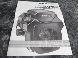 Kohler Engines Owners Manual Command 18 20 HP - $5.99