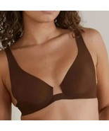 SKIMS Naked Underwire Plunge Bra Smokey Quartz 38B Kim Kardashian 38B, NWT! - $29.69