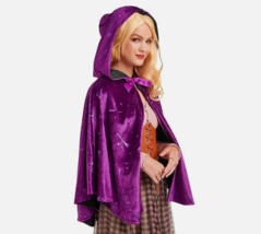 NEW Sarah Sanderson Costume Accessory Set Cape Blonde Wig Hocus Pocus 2 pc - £36.97 GBP