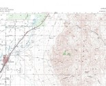 Lovelock Quadrangle Nevada 1956 Topo Map USGS 1:62500 Topographic - $21.99