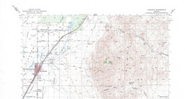 Lovelock Quadrangle Nevada 1956 Topo Map USGS 1:62500 Topographic - £17.29 GBP