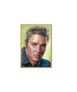 Elvis Presley King Of Rock Nice Wood Kitchen Fridge Magnet 2.5 x 3.5 NEW... - £4.60 GBP