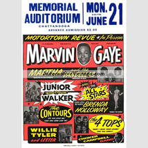 Marvin Gaye Nostalgic Music 13&quot; x 19&quot; Concert Poster - $13.52