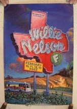 Willie Nelson Fillmore Poster Feb 10-13 2003 - £70.28 GBP