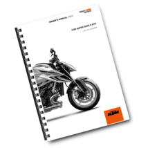 KTM 2022 - 1290 SUPER DUKE R EVO US EDITION - OWNERS MANUAL USER GUIDE - $24.88
