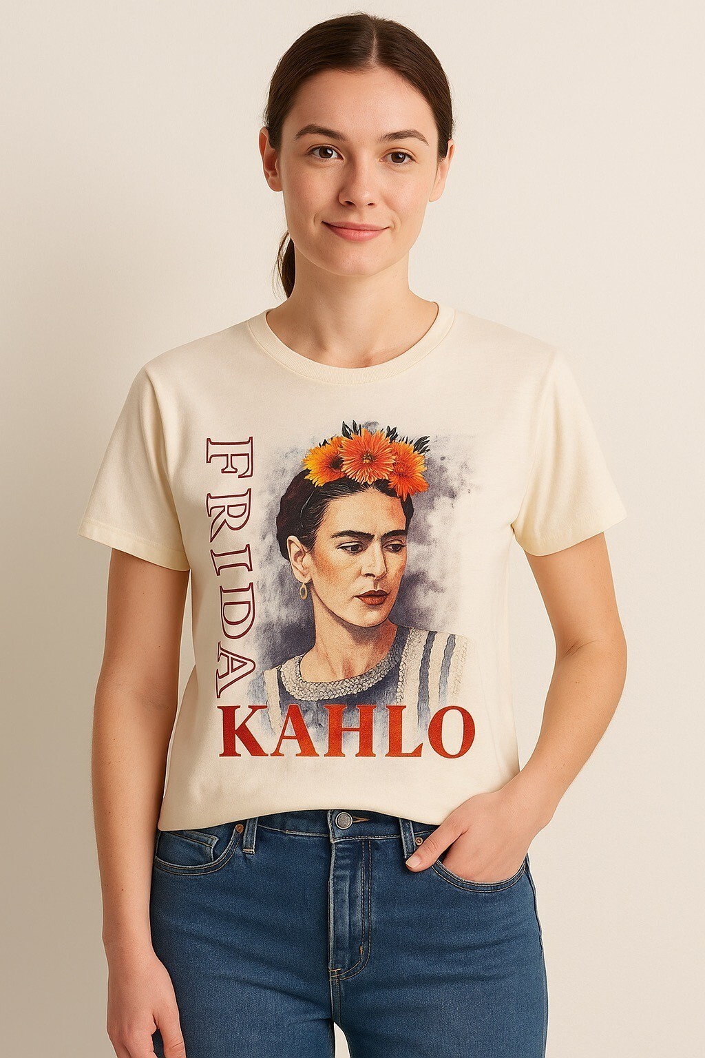 Frida Kahlo Women’s XL Graphic T-Shirt “Árbol de la Esperanza” by Jerry Leigh NW Item image 5