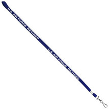 RETIRED AIR FORCE WHITE ON BLUE LANYARD - $24.99