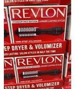 Revlon RVDR5282CT One-Step Hair Dryer Comb and Volumizer Titanium Max Ed... - $50.48