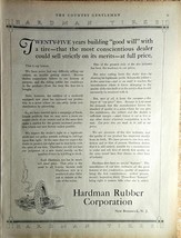 1919 HARDMAN RUBBER CORPORATION-New Brunswick NJ&quot;Good Will&quot;Antique Print... - $13.22