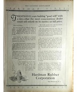 1919 HARDMAN RUBBER CORPORATION-New Brunswick NJ&quot;Good Will&quot;Antique Print... - $13.22