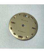 Bulova Automatic Watch Dial 18mm Ladies Round Gold - $215.40 MXN