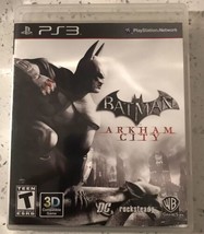 Batman: Arkham City (Sony PlayStation 3, 2011) Complete, VG Tested - £4.63 GBP