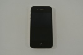 Apple iPhone 4 Model A1332 Black 16 GB w/ Box Guides &amp; Earbuds Parts/Repair - £22.93 GBP