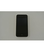 Apple iPhone 4 Model A1332 Black 16 GB w/ Box Guides &amp; Earbuds Parts/Repair - £22.79 GBP