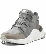 SOREL Kinetic RNEGD Caribou Waterproof Sneakers in Grey, Sz 6, NEW! - $108.30 CAD