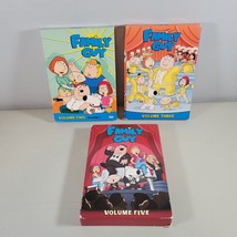Family Guy DVD Lot Season 3 Volume 2 Volume 3 and Volume 5 Box Sets - £11.97 GBP