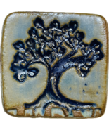 Tree of Life handmade ceramic refrigerator magnet - £7.71 GBP